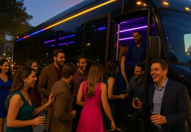 corporate party limo service NJ